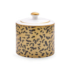 Halcyon Days Leopard Sugar Bowl