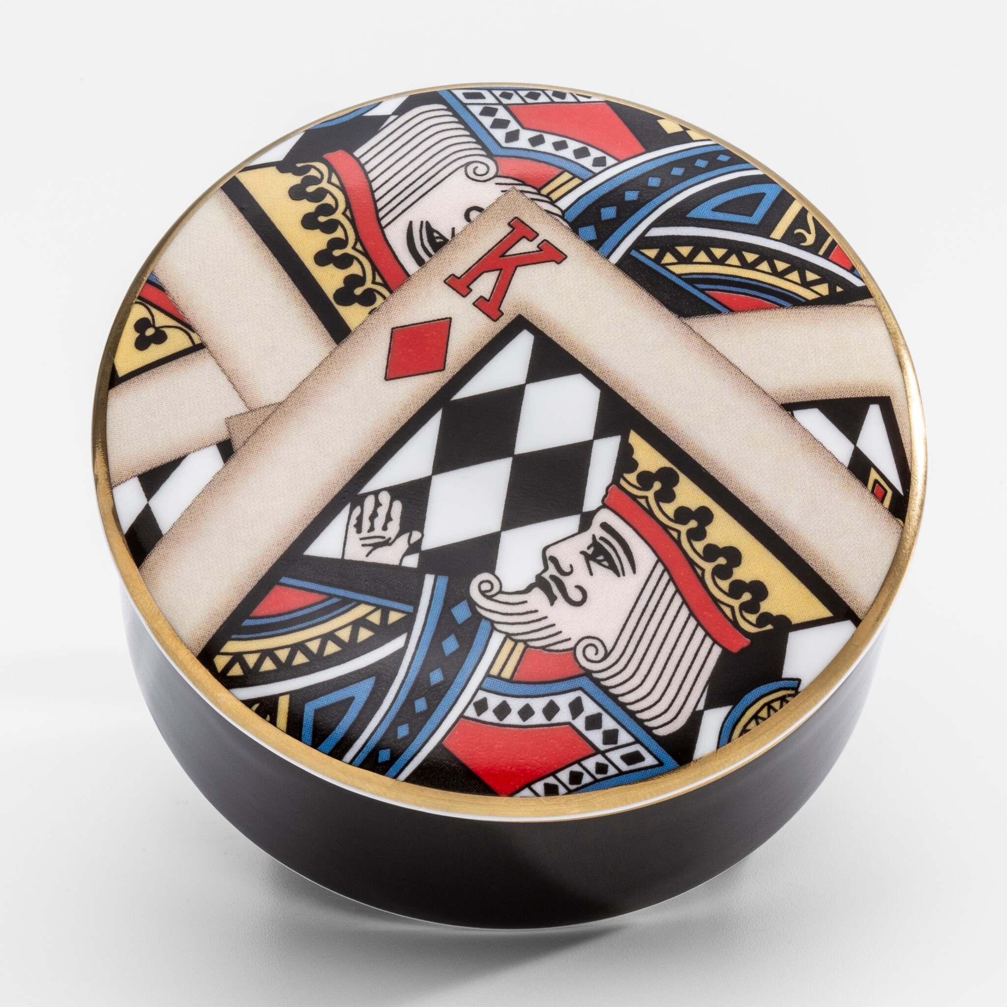 Halcyon Days Let's Play Cards Trinket Box