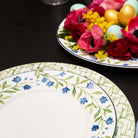 Halcyon Days Marguerite Basket Weave Green 8" Plate By Nina Campbell, alternate view