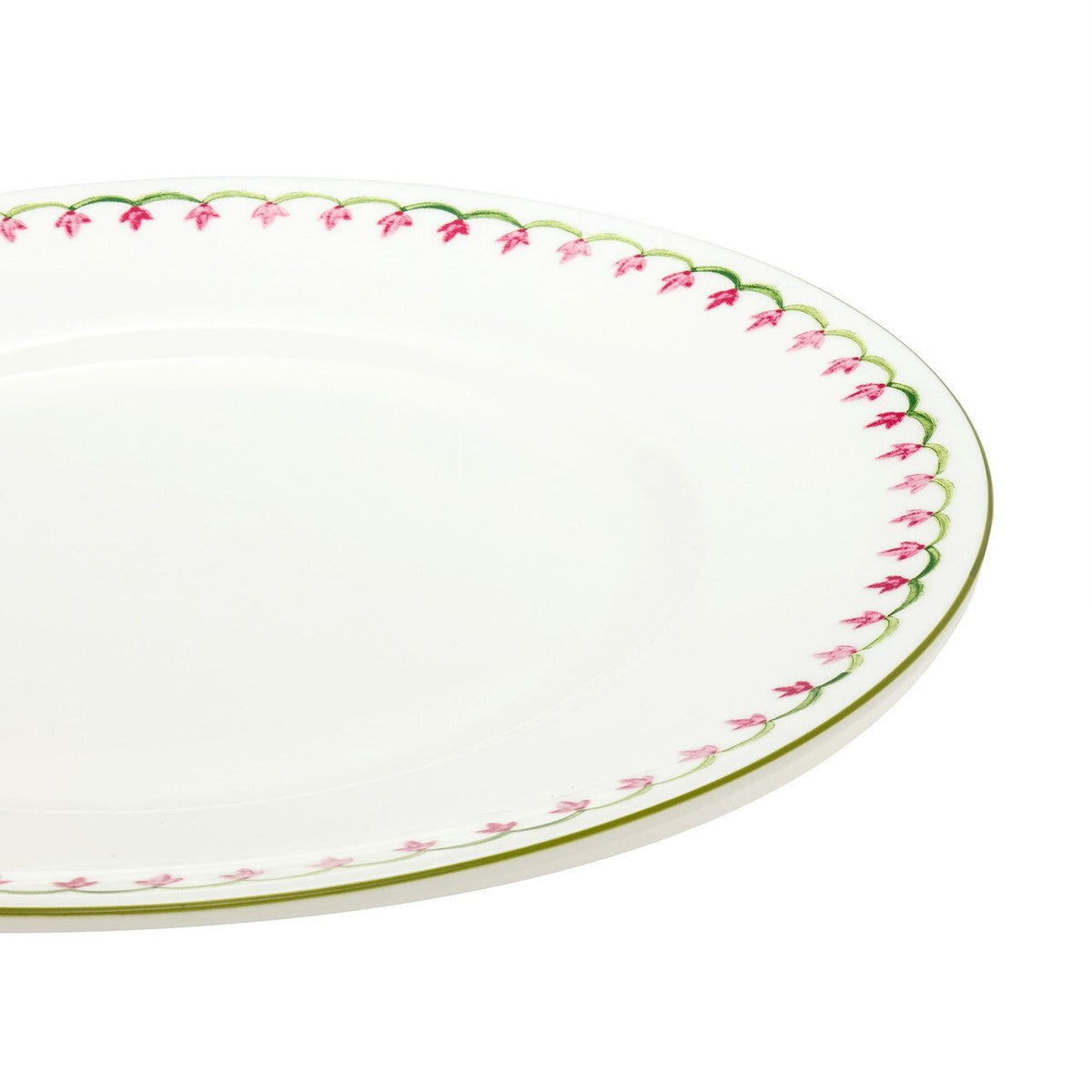 Halcyon Days Marguerite Pink 10" Plate By Nina Campbell, alternate view