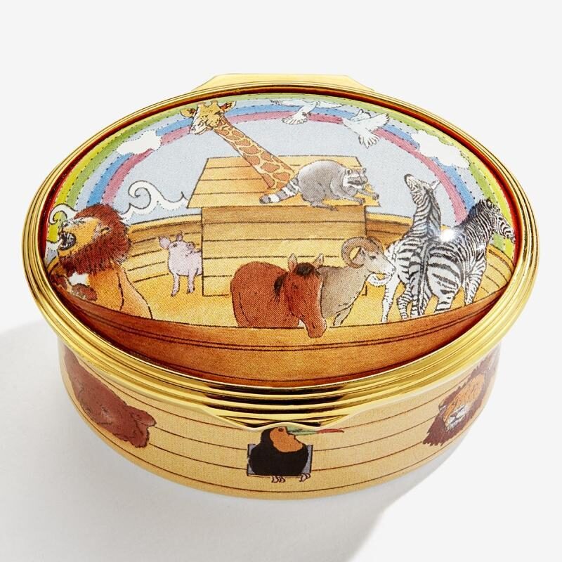 Halcyon Days Noah's Ark All Aboard Box - Personalised