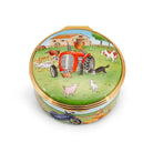 Halcyon Days Old Macdonald Enamel Musical Box