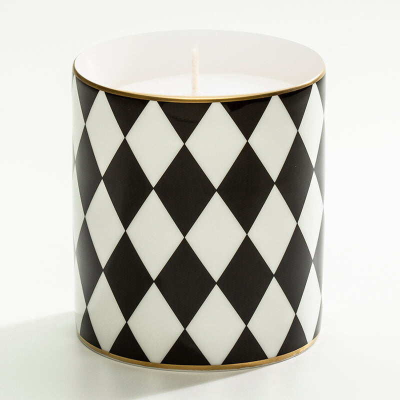 Halcyon Days Parterre Candle Black