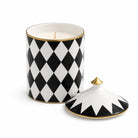 Halcyon Days Parterre Candle Black, alternate view