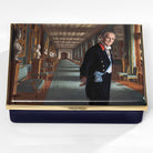 Halcyon Days Portrait of HRH the Duke of Edinburgh Enamel Box By Ralph Heimans