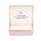 Halcyon Days Prestige Newborn Enamel Box - Personalised, alternate view