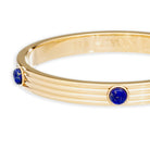 Halcyon Days Ribbed Cabochon Push-on Bangle in, alternate view