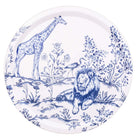 Halcyon Days Serengeti Round Birchwood Tray