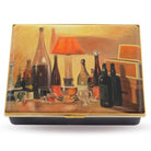 Halcyon Days Sir Winston Churchill 'Bottlescape' Enamel Box