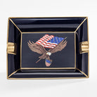 Halcyon Days Star-Spangled Banner Ashtray
