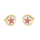 Halcyon Days Starfish Cufflinks
