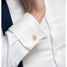 Halcyon Days Starfish Cufflinks, alternate view