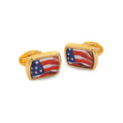 Halcyon Days Stars & Stripes Cufflinks