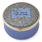 Halcyon Days The Best Is Yet To Come Enamel Box - Personalised