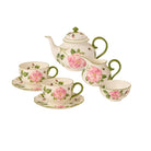 Halcyon Days The King's Rose Tea For 2 Set