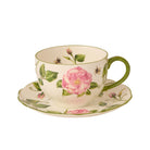 Halcyon Days The King's Rose Teacup and Saucer Cup & Saucer Set