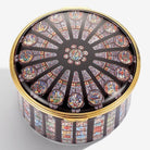 Halcyon Days The Rose Window of Notre-Dame Musical Box, alternate view