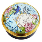 Halcyon Days "Time Flies" Enamel Box