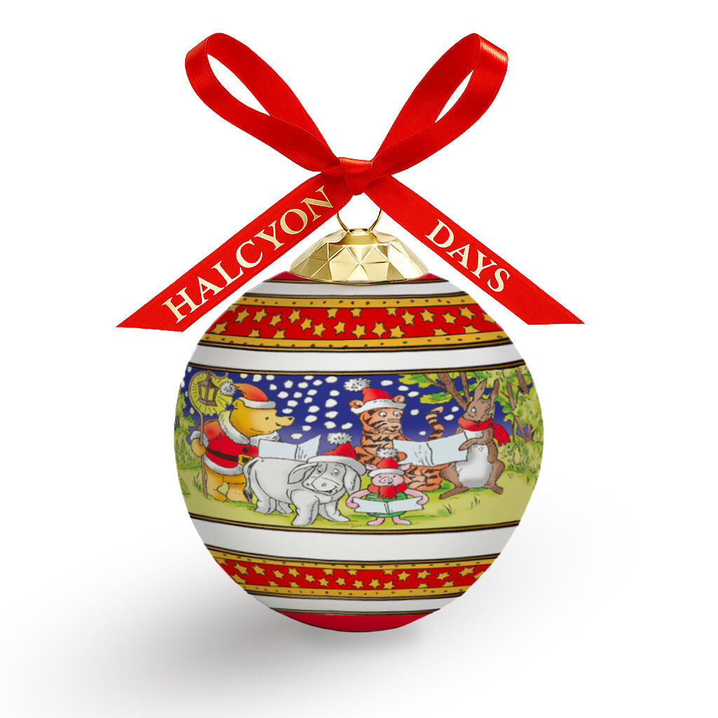Halcyon Days Togethery Sort of Christmas 3" Bauble Christmas Ornament