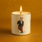 Halcyon Days Tug Rice "Hal the Bear" Fine Bone China Candle – Sandalwood & Vetiver, alternate view