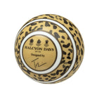 Halcyon Days Tug Rice Leopard Print - 3" Bauble Christmas Ornament, alternate view