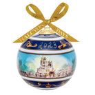 Halcyon Days Tug Rice "The Coronation At Westminster Abbey" - 4" Bauble Christmas Ornament