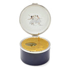 Halcyon Days Tug Rice "Waltz of the Snowflakes" - Enamel Musical Box, alternate view