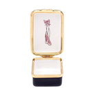 Halcyon Days Waltz of the Snowflakes Enamel Box, alternate view