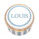 Halcyon Days "Welcome To the World" Enamel Box in Blue
