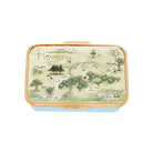Halcyon Days Winnie-the-Pooh "Hundred Acre Wood" Enamel Box in Winter Blue