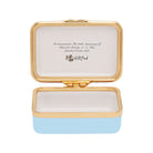 Halcyon Days Winnie-the-Pooh "Hundred Acre Wood" Enamel Box in Winter Blue, view 2