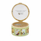 Halcyon Days Winnie-the-Pooh "Hundred Acre Wood" Enamel Musical Box - Happy Birthday, view 2