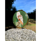 Halcyon Days Woodland Wildlife Owl Enamel Box, alternate view