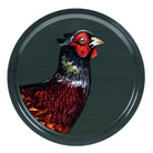 Halcyon Days Woodland Wildlife Pheasant - Round Birchwood Tray