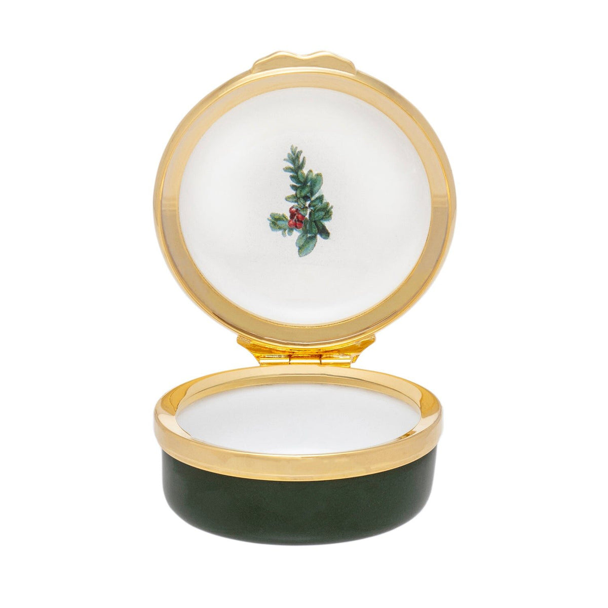 Halcyon Days Woodland Wildlife Rabbit Enamel Box, alternate view