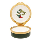 Halcyon Days Woodland Wildlife Red Cardinal Enamel Box, alternate view