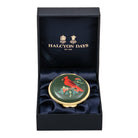 Halcyon Days Woodland Wildlife Red Cardinal Enamel Box, alternate view