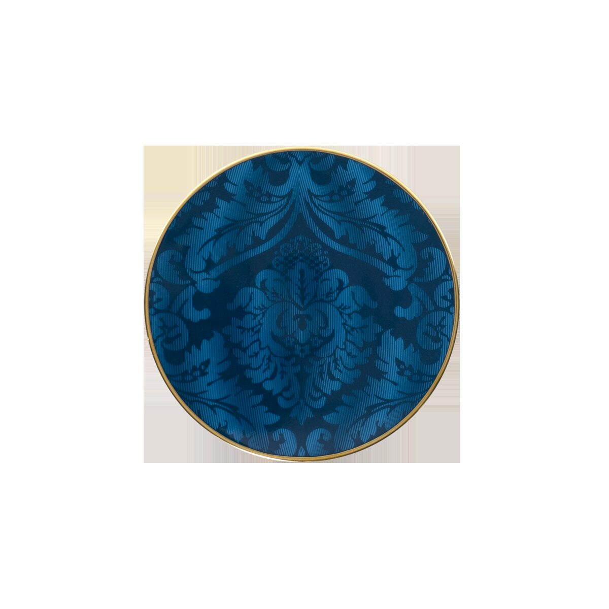 Haviland Damassé Blue Ritz Paris Bread and Butter Plate