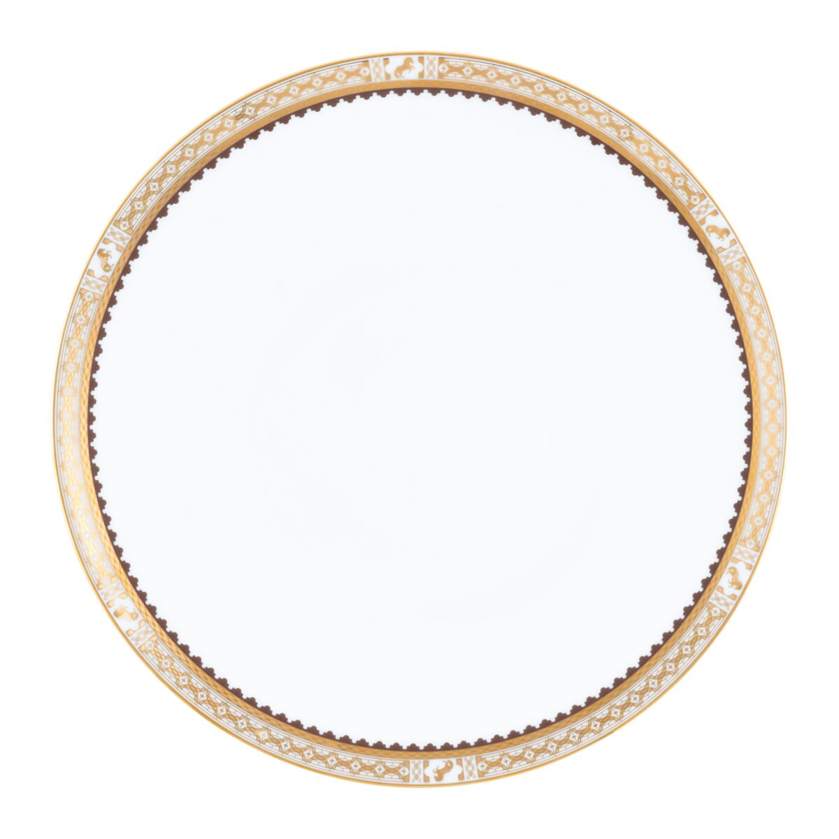 Haviland Dinner Plate Cavalier Royal Braid, alternate view