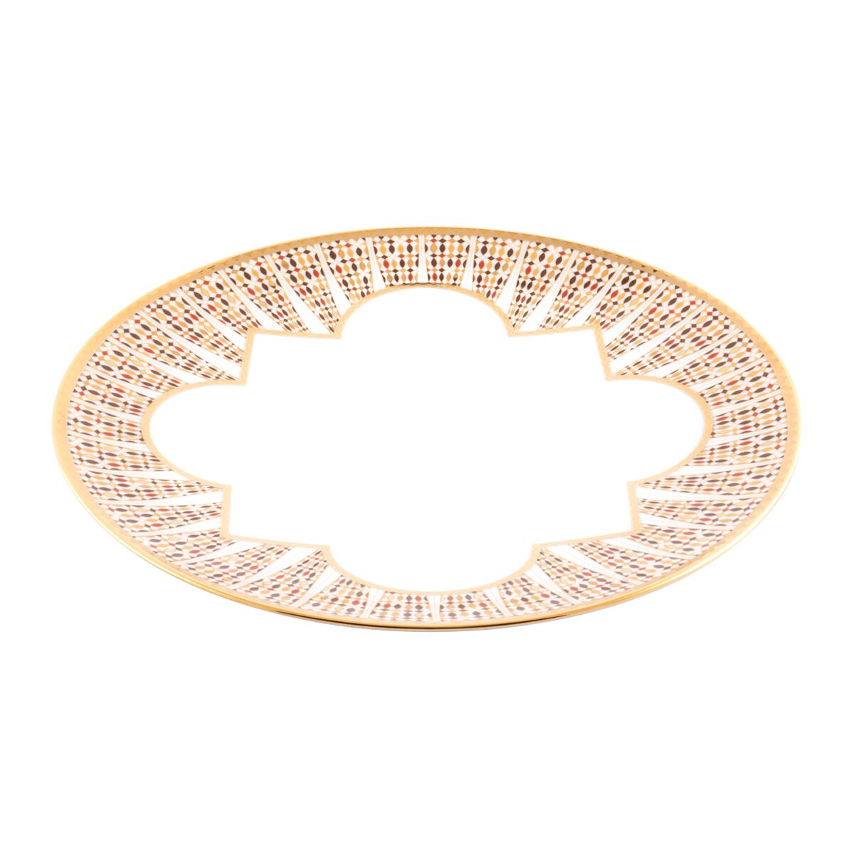 Haviland Dinner Plate Cavalier Royal, alternate view