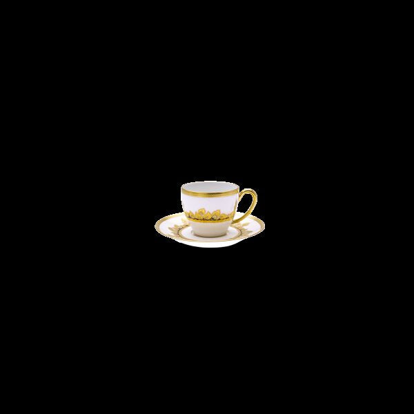 Haviland Feuille D'Or Coffee Cup and Saucer Cup & Saucer Set