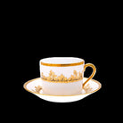 Haviland Feuille D'Or Teacup and Saucer Cup & Saucer Set