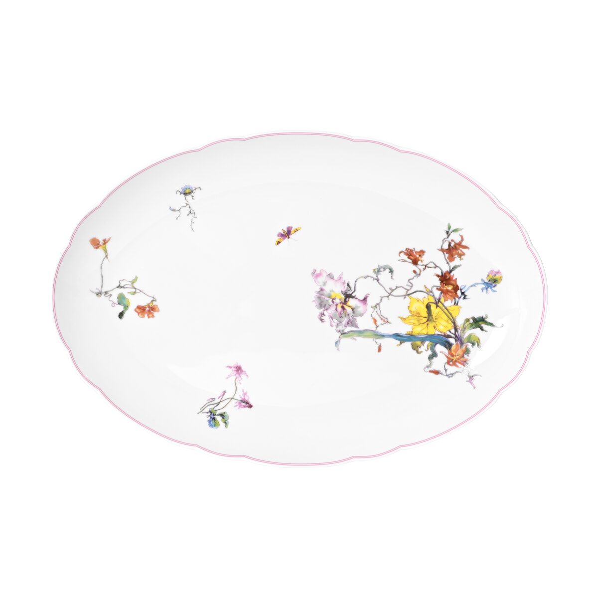 Haviland Fleurs d'Auteuil Oval Platter