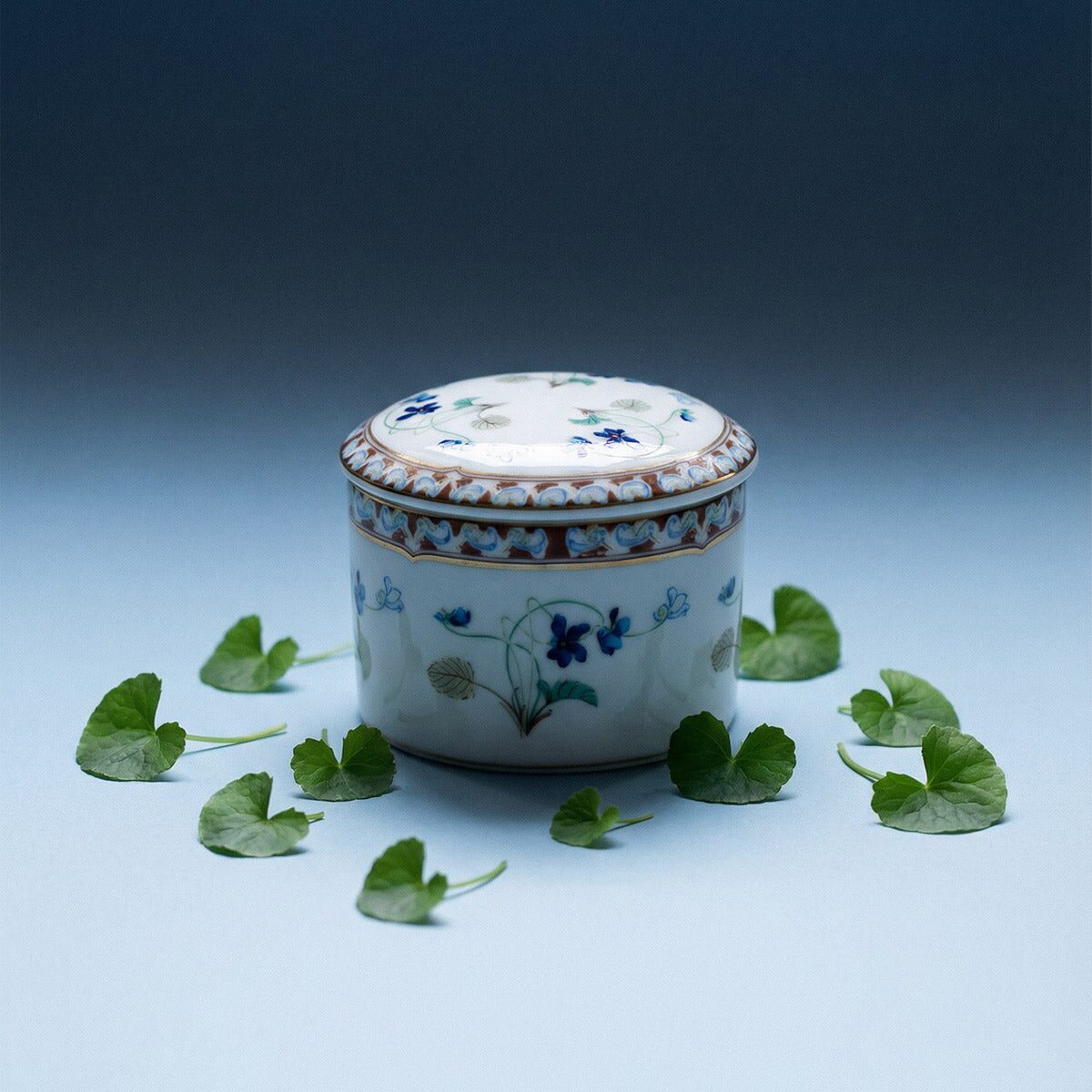Haviland Impératrice Eugénie Candy Box Small Size Candy Dish, alternate view