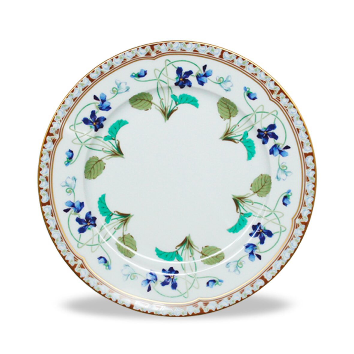 Haviland Impératrice Eugénie Dinner Plate, alternate view