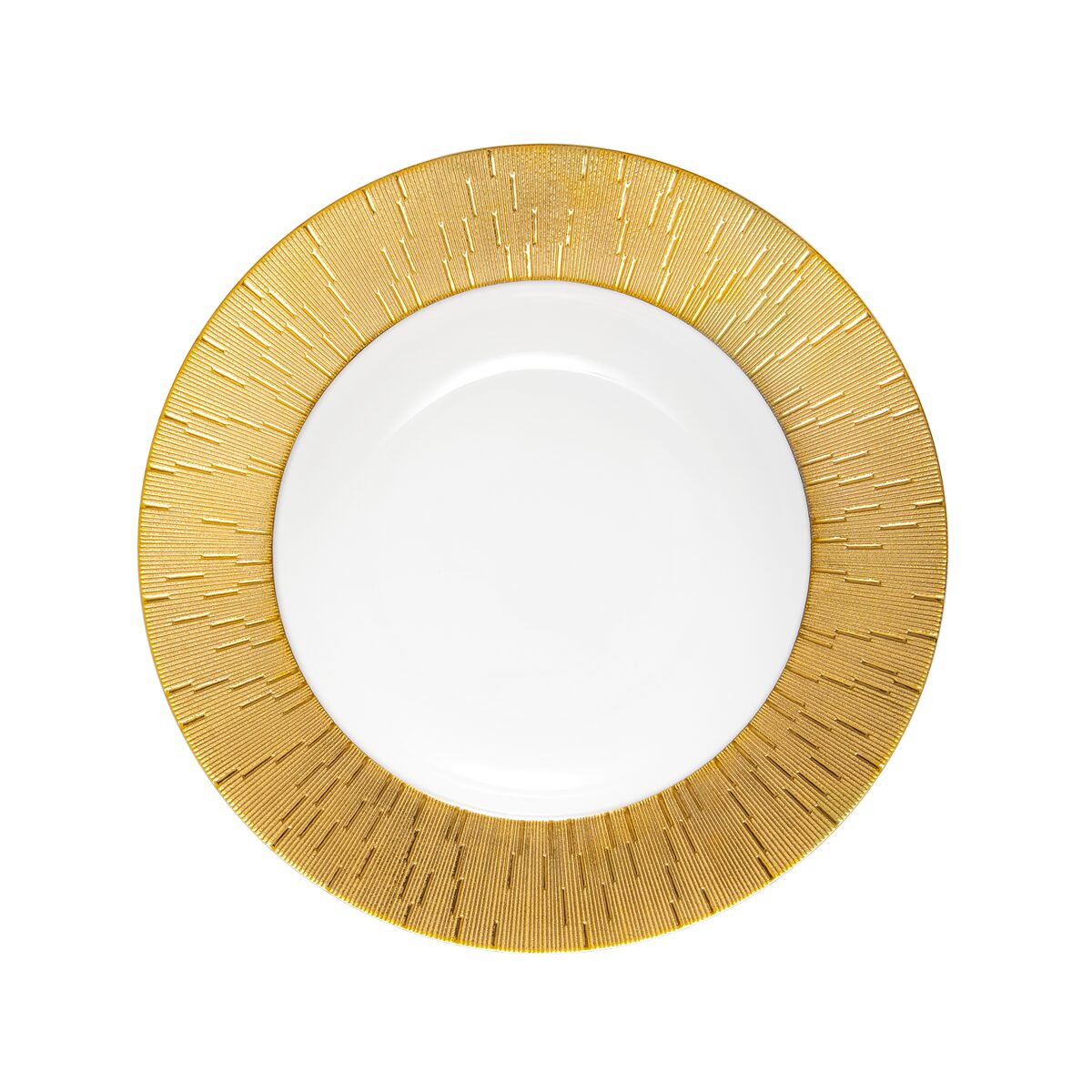 Haviland Infini Gold Rim Soup Plate Soup Plates & Rimmed Soup Bowl, alternate view