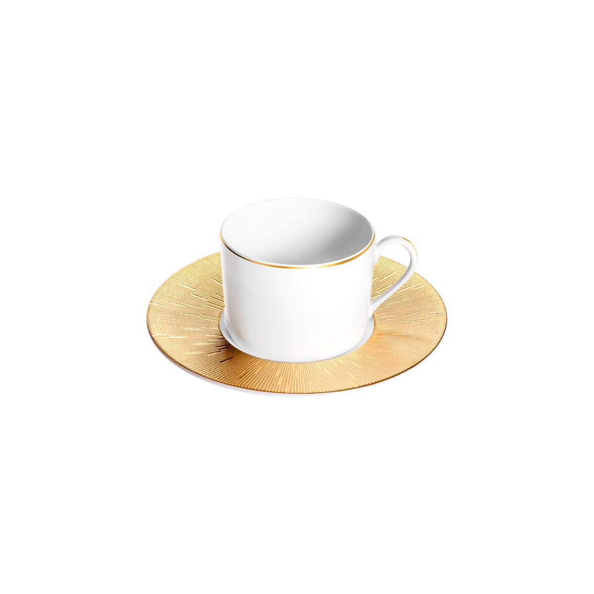 Haviland Infini Gold Teacup and Saucer Cup & Saucer Set, alternate view