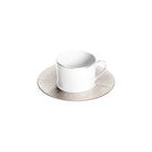 Haviland Infini Platinum Teacup and Saucer Cup & Saucer Set, alternate view