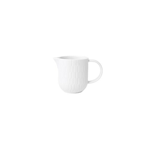 Haviland Infini White Creamer, alternate view