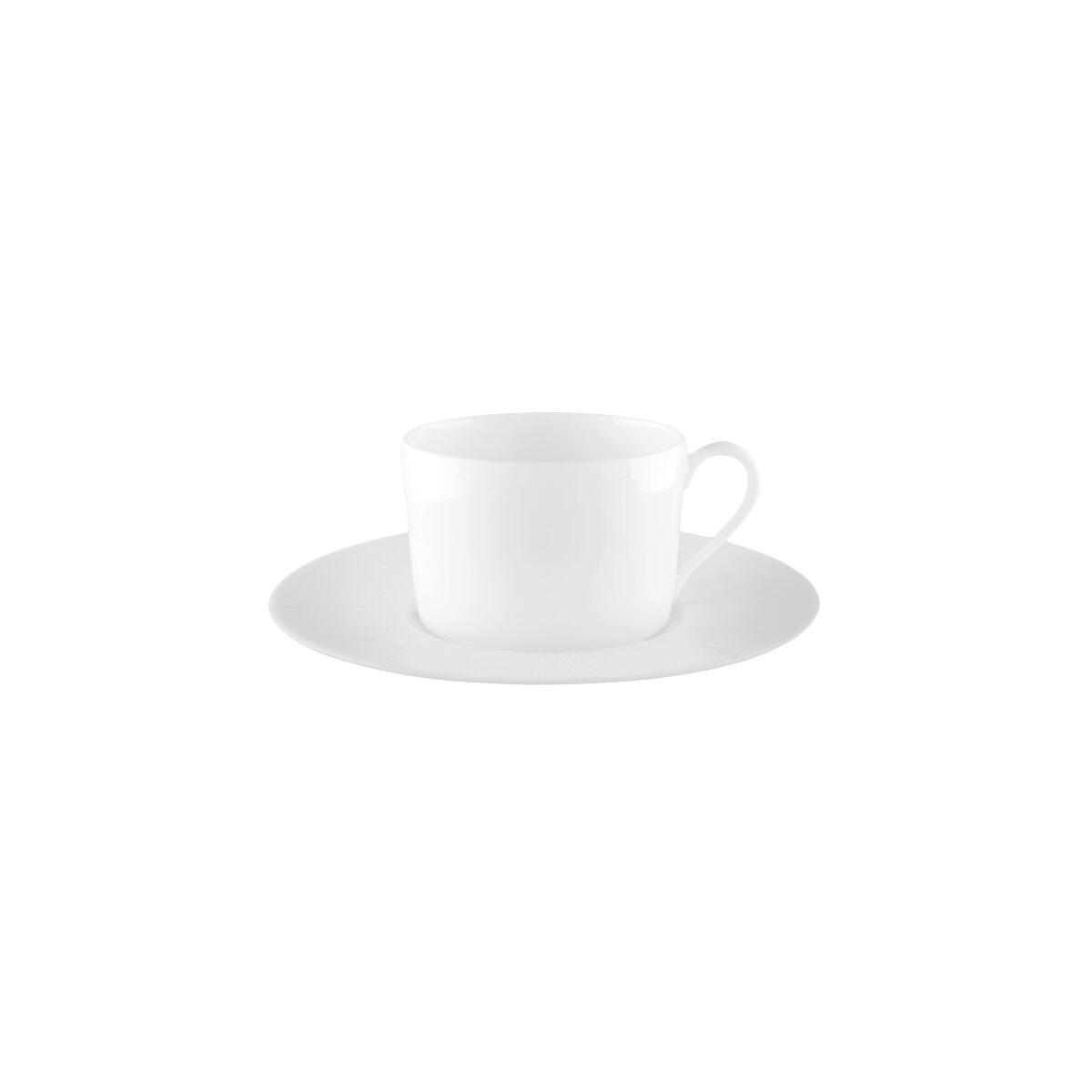 Haviland Infini White Teacup and Saucer Cup & Saucer Set, alternate view